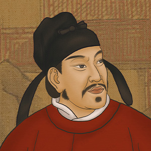 温庭筠的头像_美集古诗文网